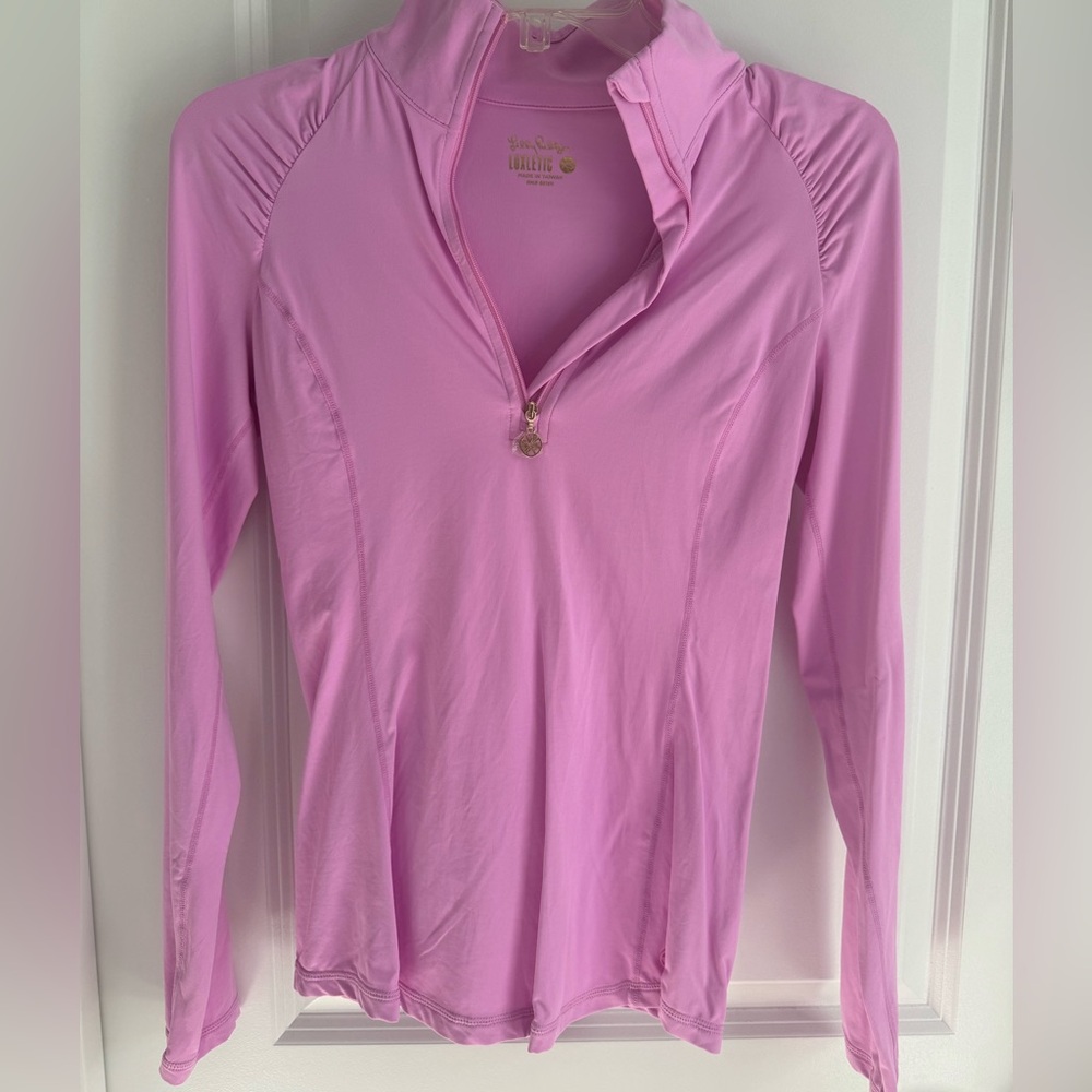 XS Lilly Pulitzer Luxletic Quarter Zip